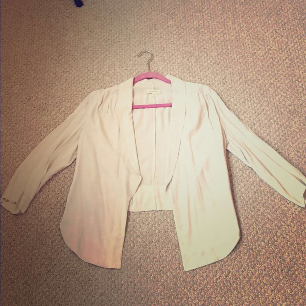 Silence and noise open lightweight blazer